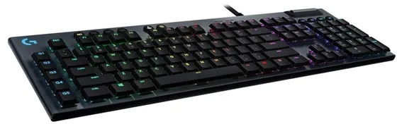 Logitech G915 LIGHTSPEED Langaton GL Clicky - US - Pelinäppäimistö - Amerikanenglanti - Musta