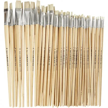 Nature Line Siveltimet, P: 27,5–33 cm, L: 5–19 mm, litteä, 64 kpl / 1 pkt.